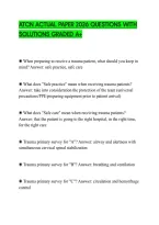 Atcn Actual Paper 2026 Questions With&NewLine;Solutions Graded A&plus;