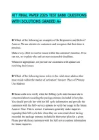 Att Study Guide 2026 Complete&NewLine;Questions And Answers Graded A&plus;&NewLine;