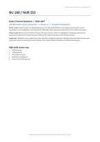 NU 160 &sol; NUR 253 Mental Health Exam 3&colon; 110 Practice Questions &lpar;PDF&rpar; &vert; 2026&ndash;2027 &vert; Galen College of Nursing
