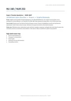 NU 160 &sol; NUR 253 Mental Health Nursing Complete Exam Prep Bundle &lpar;PDF&rpar; &vert; 2026&ndash;2027 &vert; Galen College of Nursing
