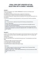 Cpan&comma; Capa Cert Updated Actual&NewLine;Questions With Correct Answers