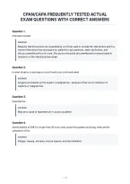 Cpan&sol;Capa Frequently Tested Actual&NewLine;Exam Questions With Correct Answers