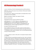 ATI Pharmacology Practice B