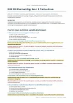 NUR 210 Principles of Pharmacology Complete Exam Prep Bundle &lpar;PDF&rpar; &vert; 2026&ndash;2027 &vert; Galen College of Nursing