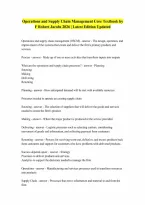 for Operations and Supply Chain Management The Core By F Robert Jacobs Updated 2026