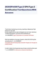 EPA 608 Type 2 Certification Practice Test Questions & Answers 2026 &vert; HVAC Exam Prep&NewLine;&NewLine;