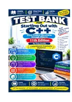 Test bank For Starting Out with C&plus;&plus; From Control Structures through Objects&comma; 11th Edition Comprehensive Examination Material&period;pdf&NewLine;&NewLine;