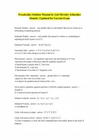 Solution Manual For Precalculus by Margaret L Lial John Hornsby David I Schneider Callie J Daniels Latest UPDATE 100 CORRECT ANSWERS