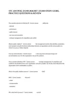 Stc 259 Final Exam 2026&sol;2027 &vert; Exam Study Guide&comma; Practice Questions & Review