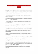 For Management by Ricky W Griffin Questions and Answers 100 Pass