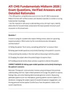 ATI CMS Fundamentals Midterm 2026&sol;2027 &vert; Exam Questions&comma; Verified Answers and Detailed Rationales