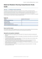 NURS 4322 Maternal Newborn Nursing Study Guide&colon; 110 Questions &lpar;PDF&rpar; &vert; 2026&ndash;2027 &vert; Southern Utah University