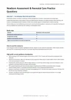 NURS 4322 Newborn Assessment & Neonatal Care&colon; 110 Practice Questions &lpar;PDF&rpar; &vert; 2026&ndash;2027 &vert; Southern Utah University