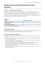 NURS 4322 Newborn Assessment & Neonatal Care&colon; 110 Practice Questions &lpar;PDF&rpar; &vert; 2026&ndash;2027 &vert; Southern Utah University