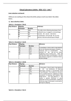 Virtual Laboratory Activity - BIOL 1121 - Unit 7 Completed Latest 2026-2027&period;