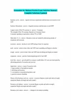 Solution Manual for Economics by Michael Parkin Exam with correct Answers