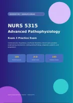 UTA NURS 5315 Advanced Pathophysiology Exam 3 &vert; 100 Cardiovascular&comma; Respiratory & Renal Practice Questions