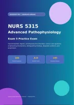 UTA NURS 5315 Advanced Pathophysiology Exam 5 &vert; 100 GI&comma; Hepatic & Reproductive Practice Questions with Rationales