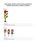 Bnsf Signal Aspects Latest Actual Exam With&NewLine;Verified Questions & Correct Answers