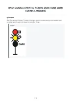 Bnsf Signals Updated Actual Questions With&NewLine;Correct Answer