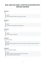 Bual 2600 Yan Exam 1 Expected Questions With Verified Answers&period;