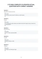 C172 Wgu Complete V3 Updated Actual&NewLine;Questions With Correct Answers