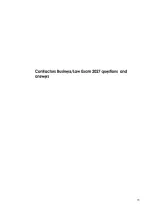 Contractors Business and Law Exam 2027 &vert; Questions and Answers&NewLine;