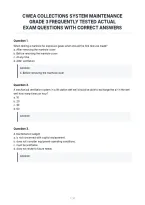 Cwea Collections System Maintenance&NewLine;Grade 3 Frequently Tested Actual&NewLine;Exam Questions With Correct Answers