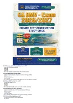 Ca Dmv - Exam 2026&sol;2027 &vert; Verified Q&A &vert; Detailed Rationales &vert; Ngn-Aligned &vert; Pass Guaranteed &ndash; A&plus; Graded
