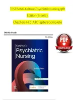 Test Bank for Psychiatric Nursing 8th Edition by Norman L&period; Keltner and Debbie Steele &vert; 2026 Updated Nursing Study Guide