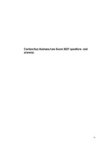 Contractors Business and Law Exam 2027 &vert; Questions and Answers