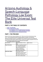 2026&sol;2027 S-Tier Arizona Audiology & Speech-Language Pathology Law Exam&colon; The Elite Universal Test Bank &lpar;A&period;R&period;S&period; Title 36 & A&period;A&period;C&period; Title 9&rpar;