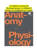 OpenStax Anatomy and Physiology&comma; 2nd Edition &vert; Complete Study Guide & Practice Questions