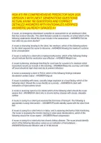 ATI RN Comprehensive Predictor NGN 2026 &vert; Practice Questions & Detailed Rationales