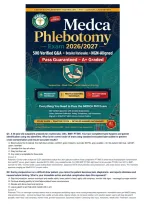 Medca Phlebotomy - Exam 2026&sol;2027 &vert; 500 Verified Q&A &vert; Detailed Rationales &vert; Ngn-Aligned &vert; Pass Guaranteed &ndash; A&plus; Graded