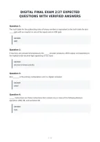 Digital Final Exam 2&sol;27 Expected&NewLine;Questions With Verified Answers