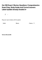 Nur 320 Exam 3 Review Questions &vert; Comprehensive Exam Prep&comma; Study Guide And Correct Answers Latest Update Already Graded A&plus;