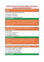 FDNY P-99 Certificate of Fitness Exam 2026&sol;2027 &vert; 300 Questions&comma; &NewLine;Correct Answers & Detailed Rationales 