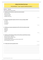 Aqa Gcse Psychology Paper 1 Best Predictor Exam &vert; Practice Questions And Marking Scheme&vert; 100&percnt; Verified &vert; A&plus; Guarantee