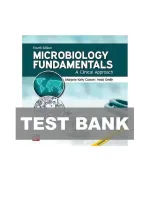 Test Bankwl&NewLine;for Microbiology Fundamentals&colon; A Clinical Approach&comma; 4th Edition l&NewLine;&comma;w&NewLine;Ma &NewLine;rjorie Kelly Cowan&comma; Heidi Smith&comma; ISBN10