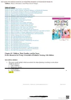 TEST BANK FOR Wong's Essentials of Pediatric Nursing 11th Edition by Marilyn J&period; Hockenberry&comma; David Wilson & Cheryl C Rodgers &comma; ISBN&colon; 9780323624190 Chapters 1-31 &vert;&vert; Complete Guide A&plus;&NewLine;