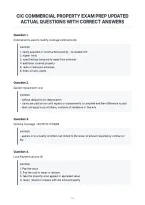 Cic Commercial Property Exam Prep Updated&NewLine;Actual Questions With Correct Answers