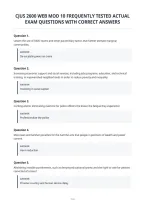 Cjus 2600 Web Mod 10 Frequently Tested Actual&NewLine;Exam Questions With Correct Answers