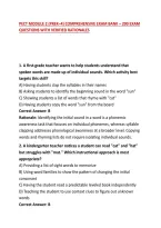 Pect Module 2 &lpar;Prek&ndash;4&rpar; Comprehensive Exam Bank &ndash; 200 Exam Questions With Verified Rationales