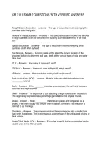 Cm 3111 Exam 2 Questions With Verified Answers