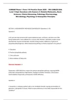 COMSAE Phase 1 Form 116 Practice Exam 2026 &ndash; 190 COMLEX-USA &NewLine;Level 1-Style Questions with Answers & Detailed Rationales&comma; Basic &NewLine;Sciences&comma; Clinical Reasoning&comma; Pathology&comma; Pharmacology&comma; &NewLine;Microbiology&comma; Physiology & Osteopathic Principles