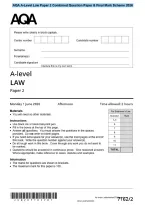 AQA A-Level Law Paper 2 Combined Question Paper & Final Mark Scheme 2026