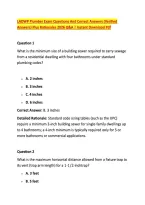 LADWP Plumber Exam Questions And Correct Answers &lpar;Verified &NewLine;Answers&rpar; Plus Rationales 2026 Q&A &vert; Instant Download Pdf 