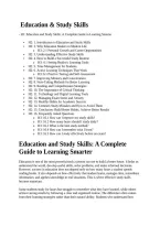 Education and skills&period;