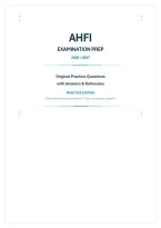 AHFI Examination Prep 2026&sol;2027 &vert; 150 Scenario-Based Practice Questions with Answers & Rationales &vert; Accredited Healthcare Fraud Investigator &vert; Graded A&plus; &vert; Instant Download